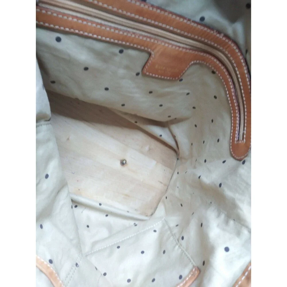 Kate Spade Cabana Palma Multi Tote Multicolor Canvas Tote Retail $225 - Picture 8 of 9